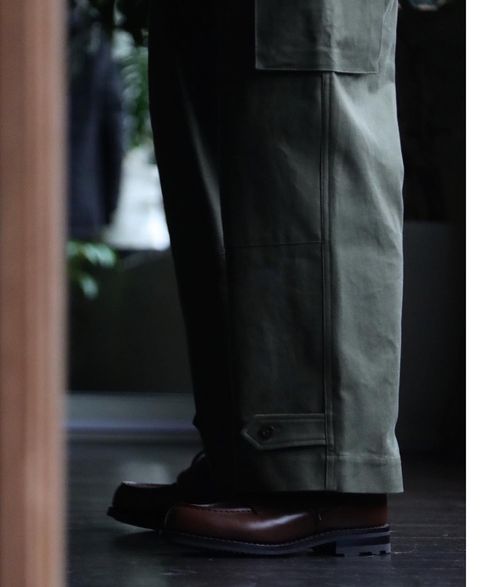 blurhmsROOTSTOCK Cotton Serge 47 Pantsスタイル