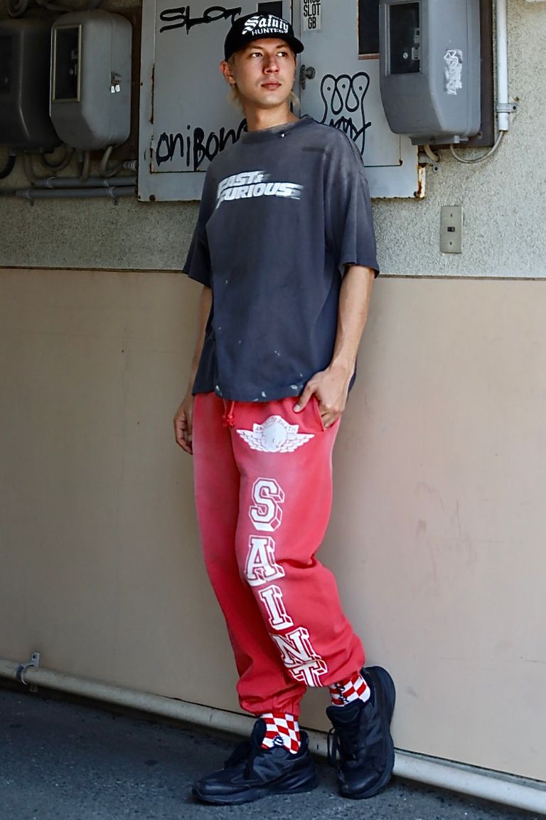SAINT Mxxxxxx FAST FURIOUS FF_SS T-SHIRT PICK UP STYLE