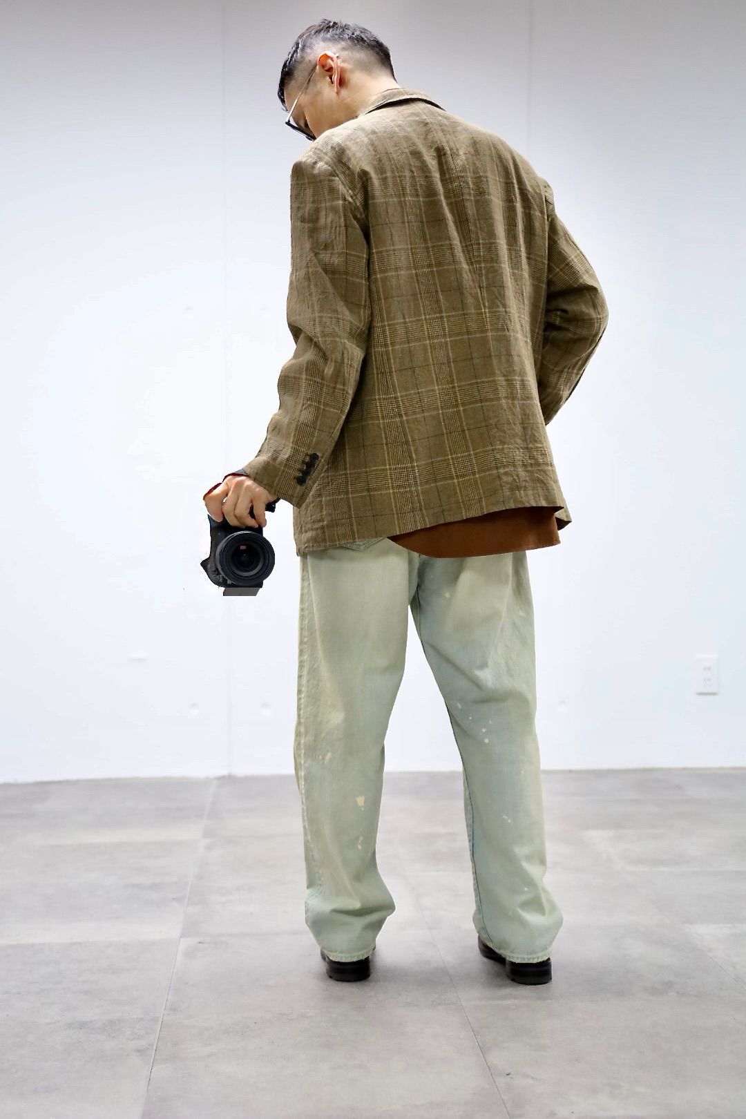 アプレッセ 2026 STYLE1 Washed Wool Linen Jacket (26SAP-01-14)BEIGE☆1月24日(土)発売！