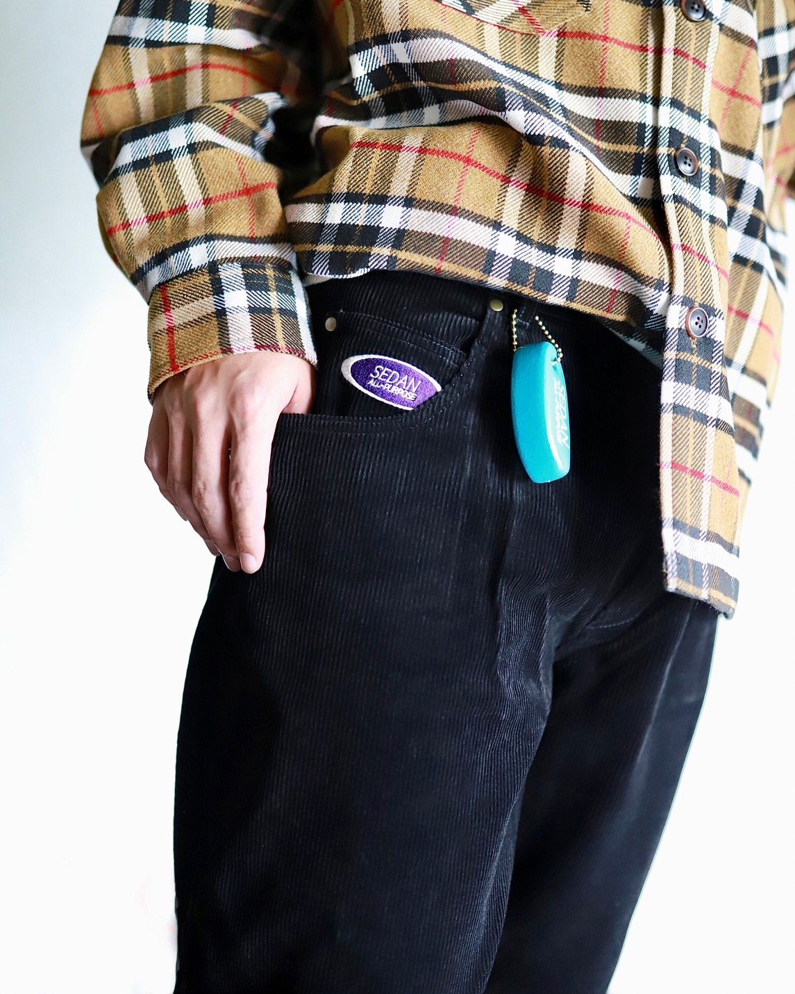 セダンオールパーパスFW23 Tech Tweed CPO Shirt (SD23F-SH04)Yellow Orcher Plaid☆9月23日(土)発売！