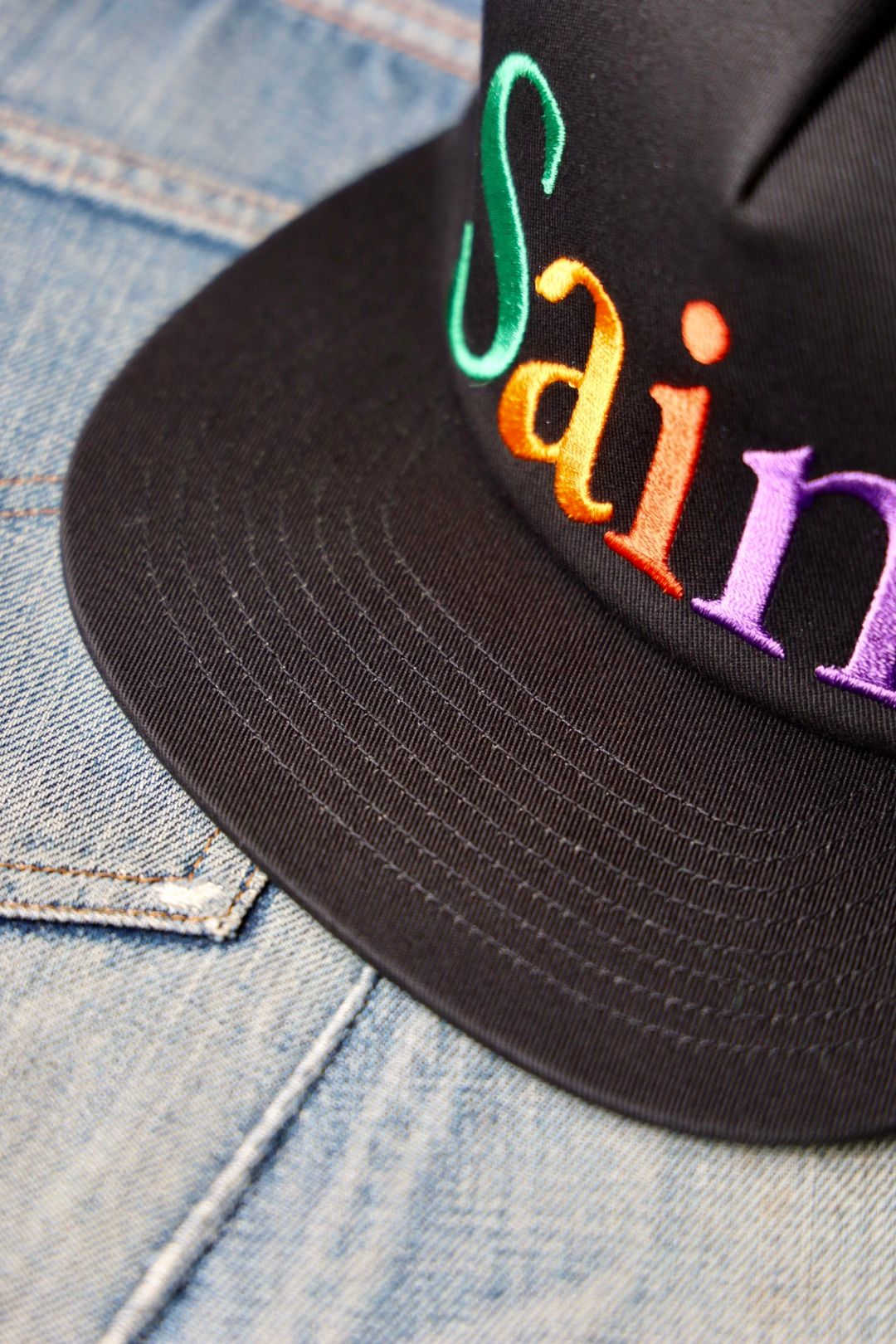 セントマイケル Tシャツ  SAINT CAP (SM-HR1-0000-087)BLACK★8月9日(土)発売！