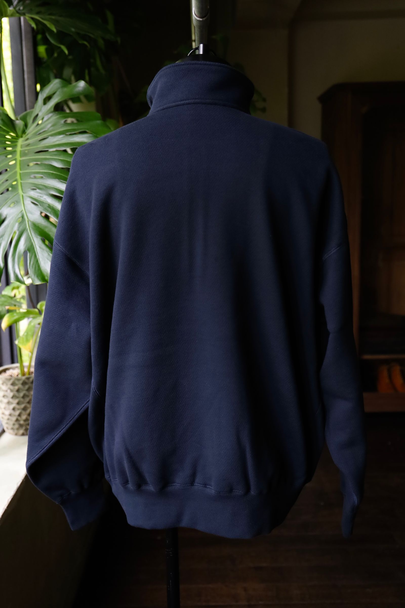 フレッシュサービス HEAVY OZ  HALF ZIP  PULLOVER(FSC244-70162)NAVY
