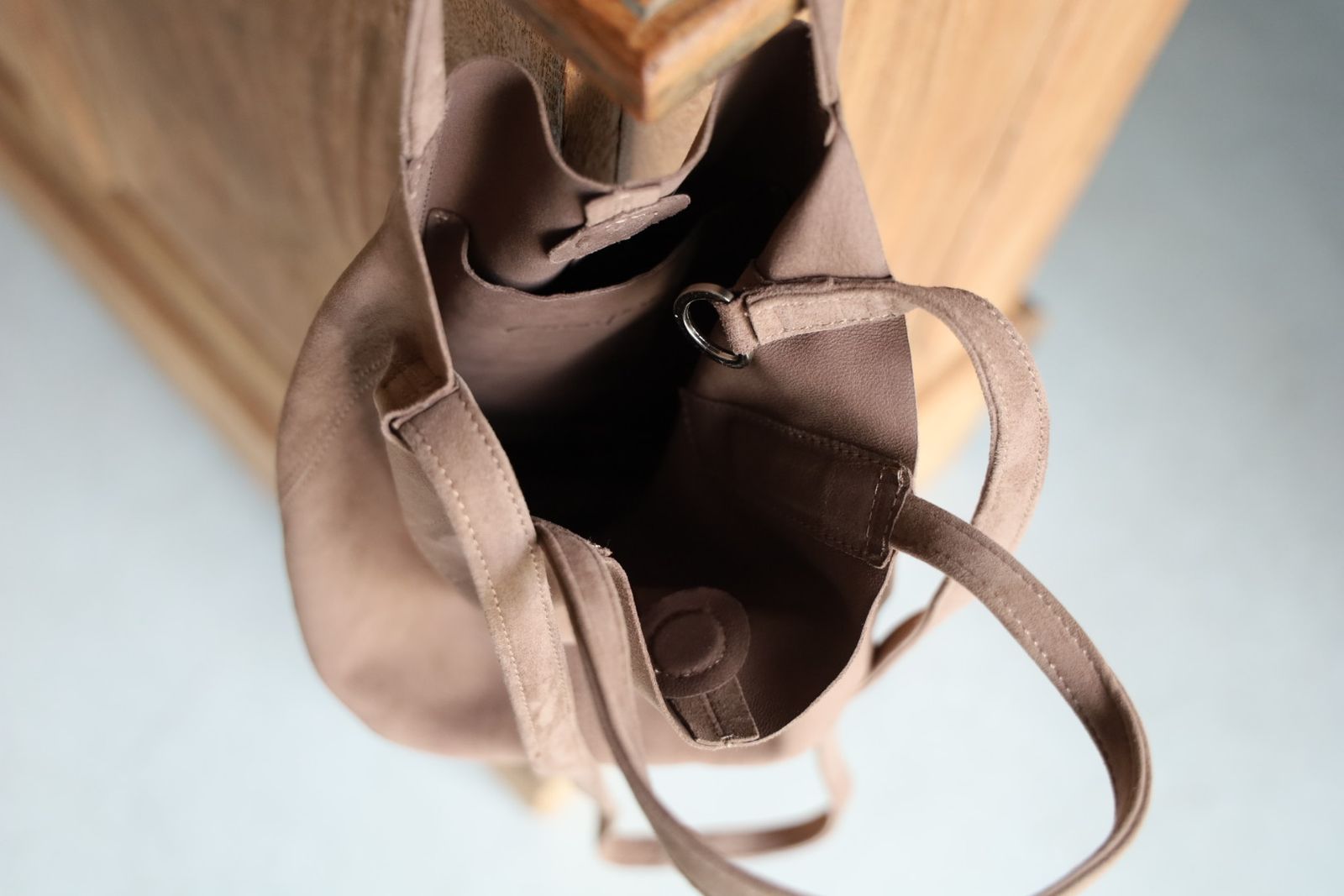 Morphee / モルフェトートバッグ 2WAY SMALL TOTE(SHORT) SUEDE[ELEPHANT]☆新作発売！