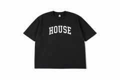 イズネスミュージック 26SS HOUSE T-SHIRT FL(IMP7_24_FLHOUSET01)BLACK☆新作発売！