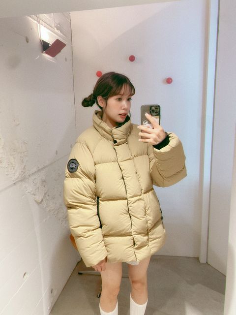 CANADA GOOSE 新作Bryden Puffer Black Label style.2024.10.19