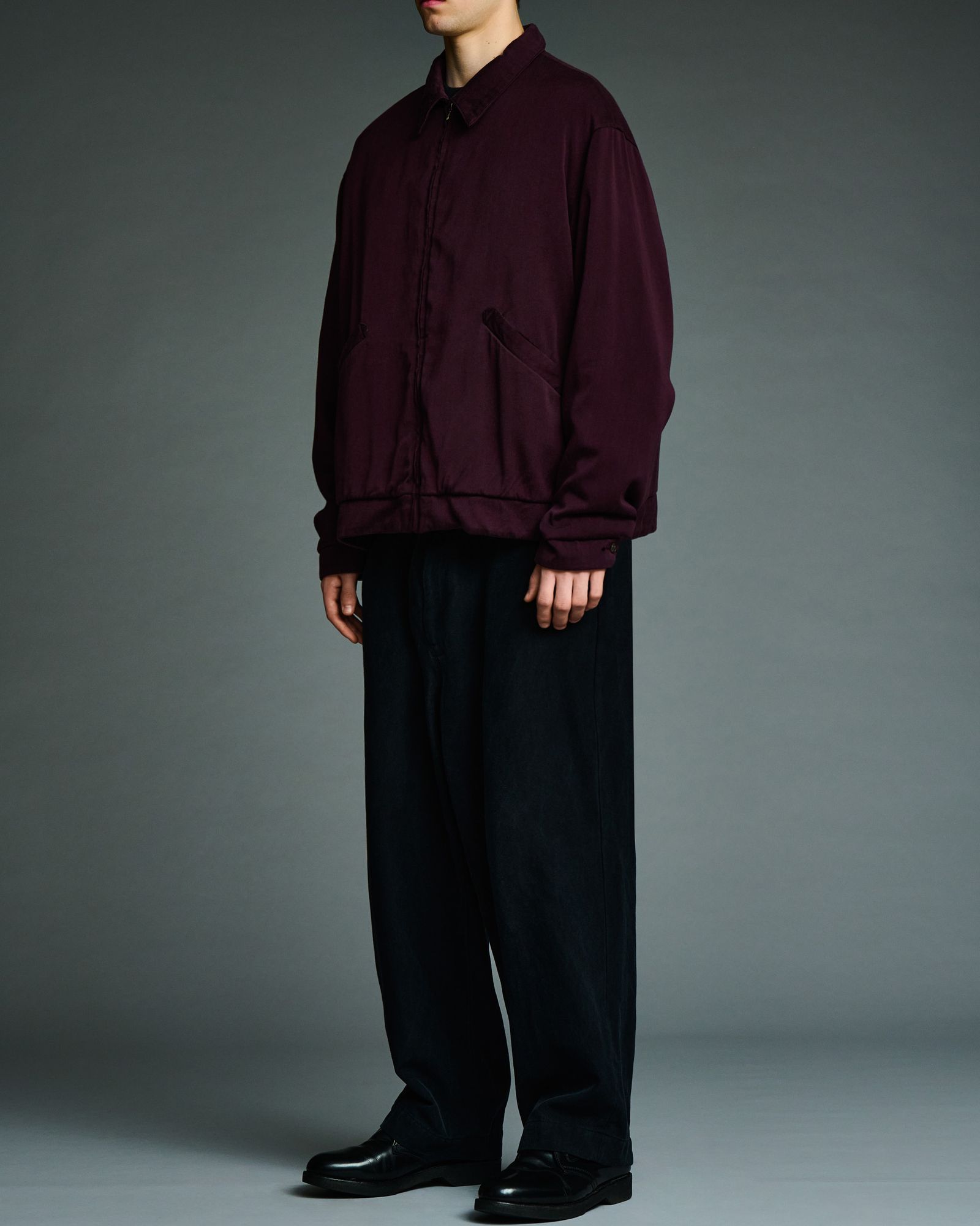 アプレッセ 2026 STYLE2 Washed Silk Rayon Gabardine Jacket(26AAP-01-52)BURGUNDY☆9月19日(土)発売！