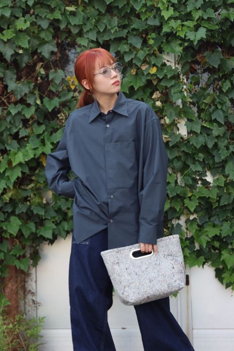 YOKE 22AW OVERSIZED BIG POCKET SHIRT style.2022.10.3