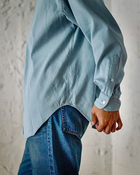 A.PRESSE Double Weave Twill Regular Collar Shirt 1月11日(土)新作発売！