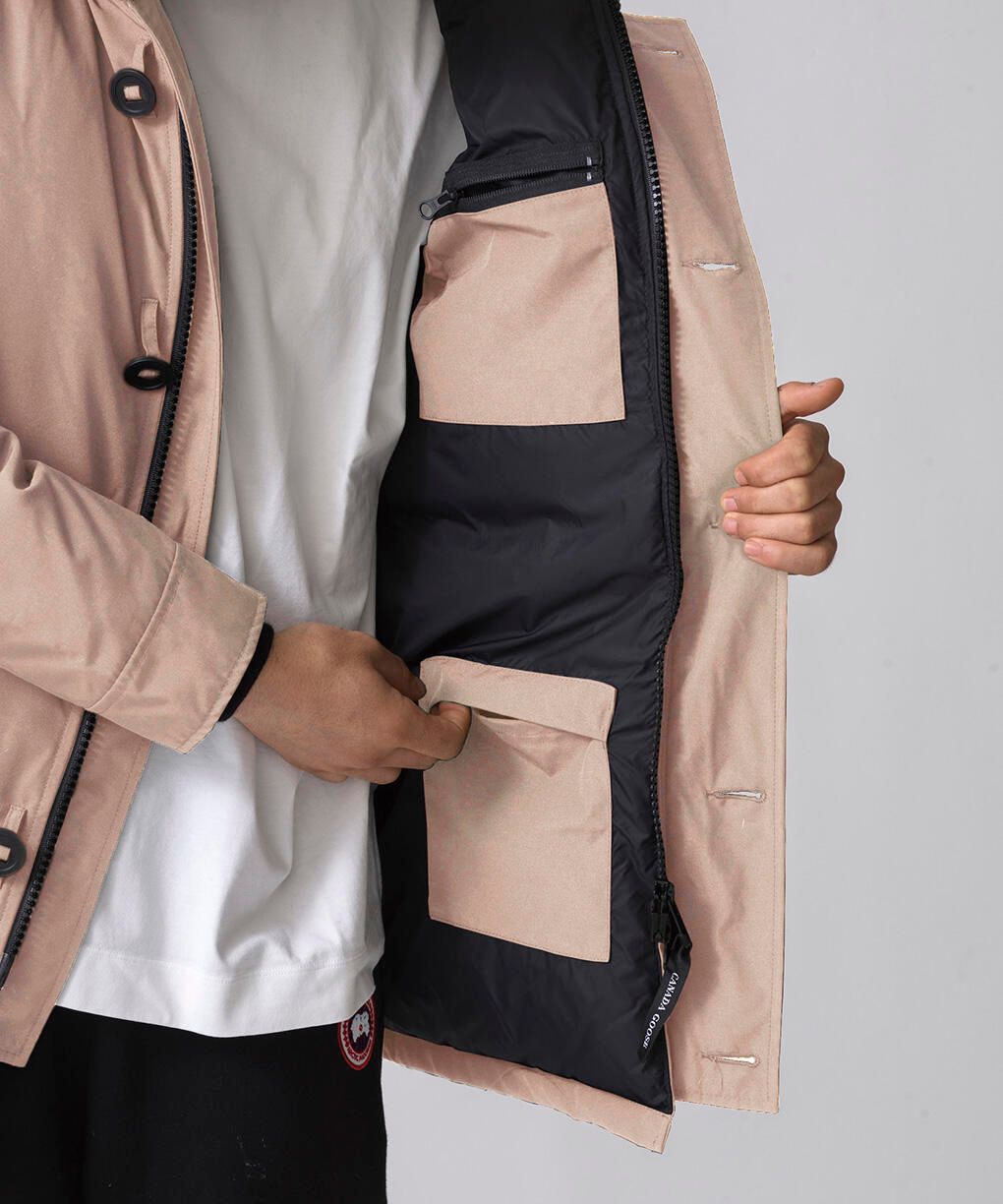 カナダグースメンズ ジャスパーパーカーブラックレーベルJasper Parka Black Label (3438MBJ)Tan☆新作発売！