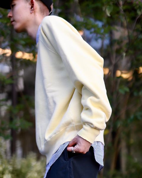A.PRESSE アプレッセ 23AW Vintage Sweatshirtスタイル