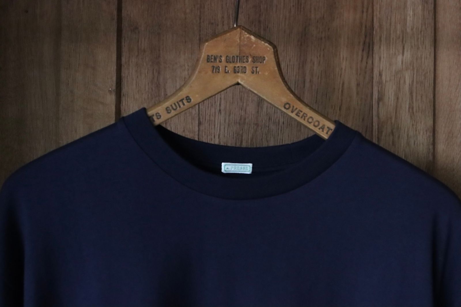 アプレッセ Cashmere Blend L/S T-Shirt(24SAP-05-07K)NAVY