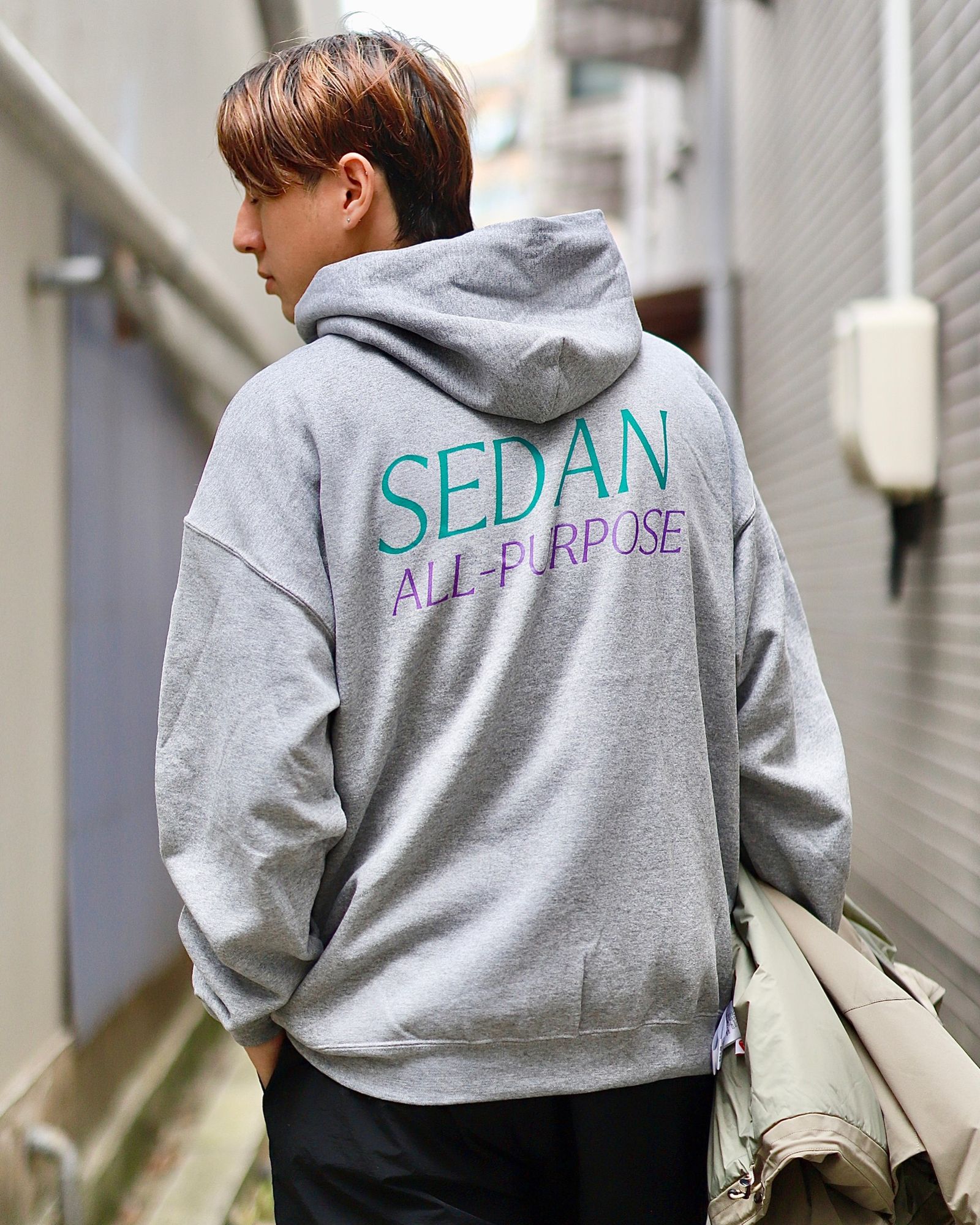 セダンオールパーパスFW23 OG Logo Full Zip Hoodie(SD23F-CT05)Oxford☆9月9日(土)発売！