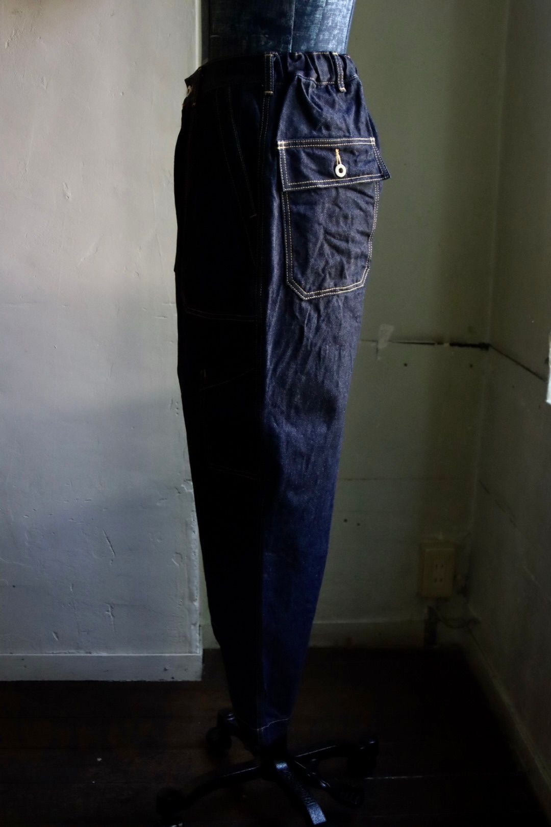イズネス 23AW 13oz DENIM 1TACK PANTS (1005AWPT08)INDIGO