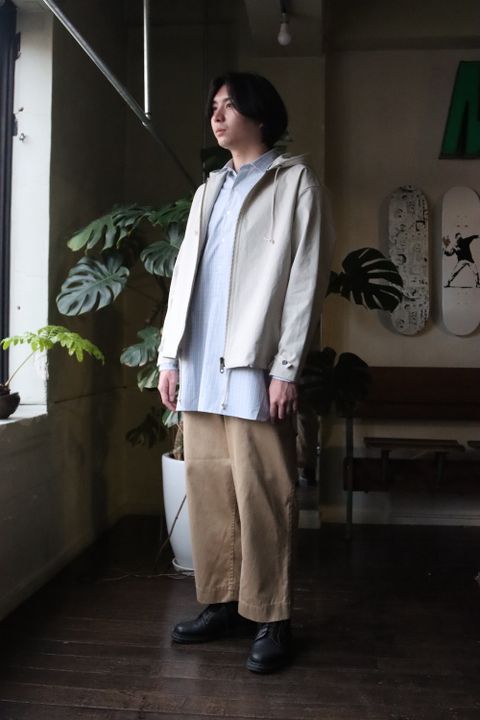 A.PRESSE US Navy Zip Hoodie(22SAP-01-02M) style.2022.2.12.