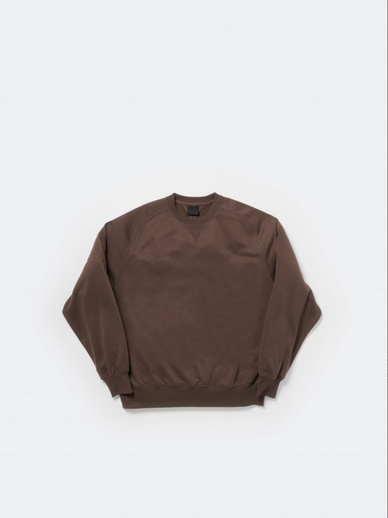 DAIWA PIER39(ダイワピア39) TECH SWEAT CREW FREEDOM SLEEVE (BE-50026)BROWN GRAY☆1月24日(土)発売！