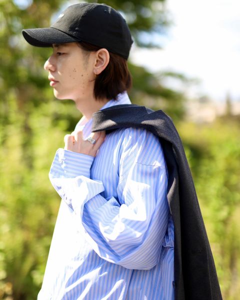 ATON エイトン 23AW MERINO COLLEGE FLANNEL セットアップスタイル