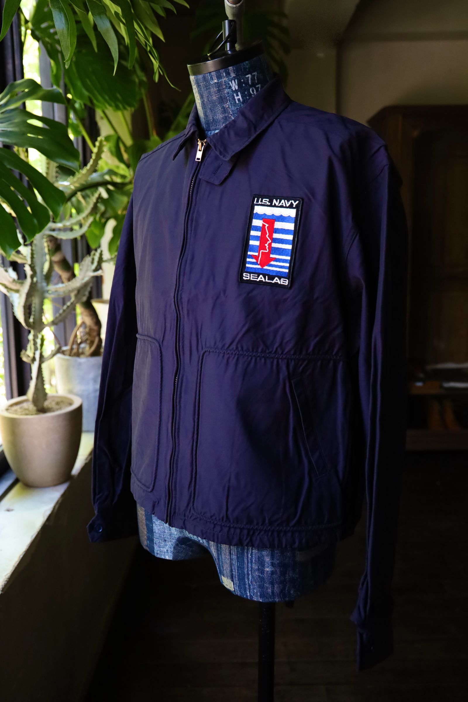 BOW WOW バウワウ US NAVY SEALAB DRIZZLER JK(BW242-USDJ)NAVY