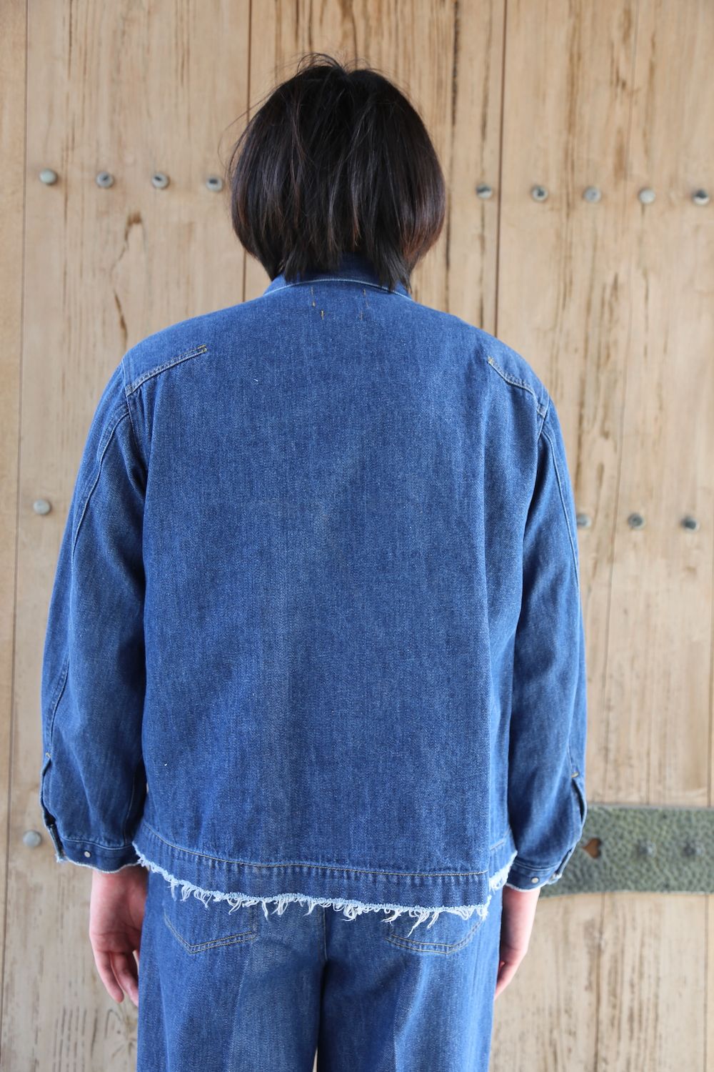 YOKE DETACHABLE POCKET DENIM JACKET(YK21SS0196B)※3月20日10時