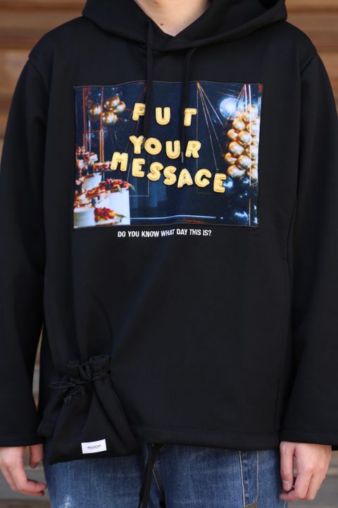 doublet D.I.Y ALPHABET HOODIE(21SS21CS187) style.2021.2.23.