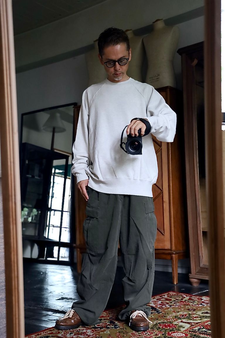 A.PRESSE 2026 STYLE2 Vintage Sweatshirtスタイル