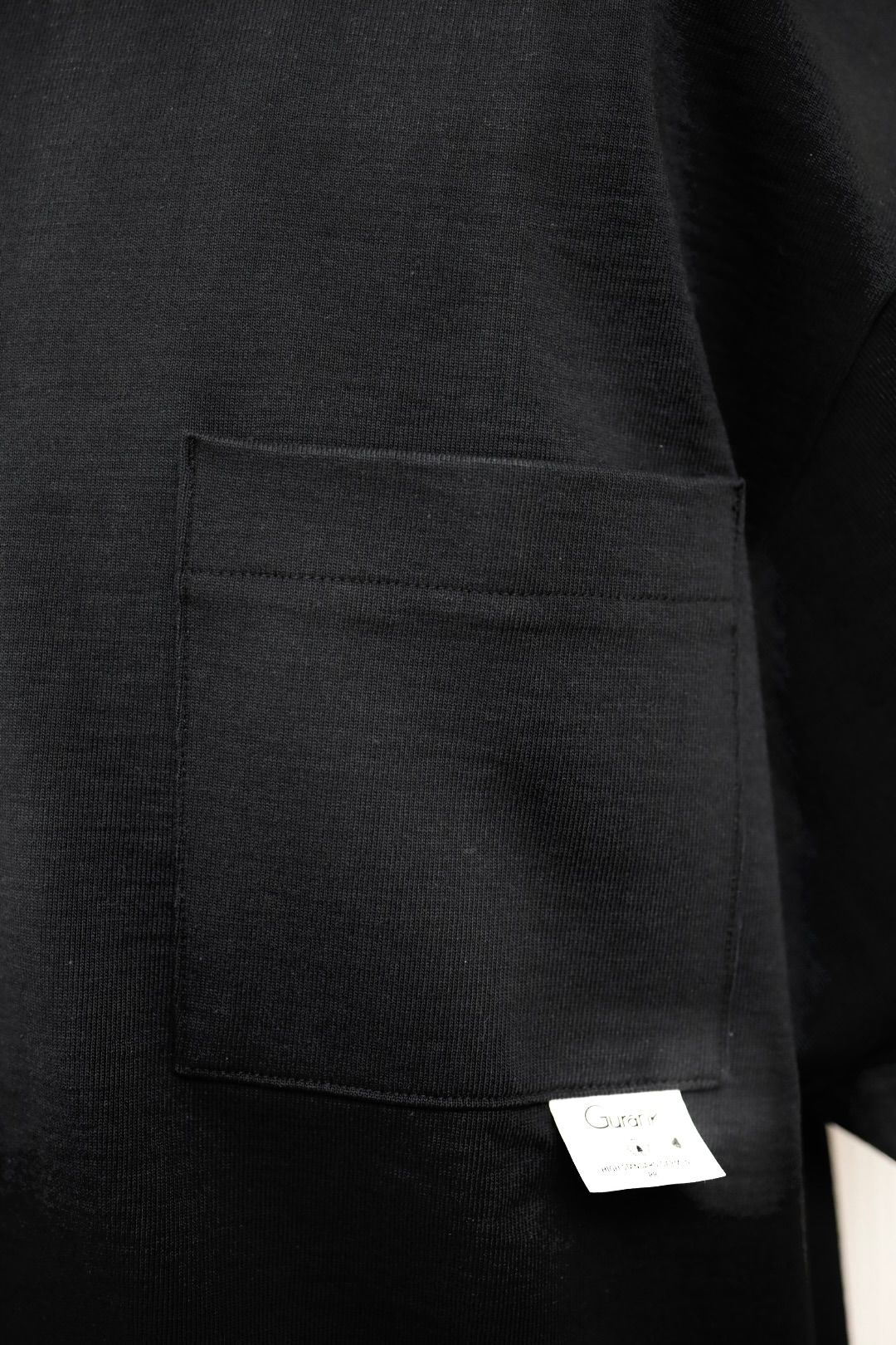 Gurank グランク 26SS Tシャツ 14/2 LW Big PT-shirts(2615BG)BLACK★新作発売！