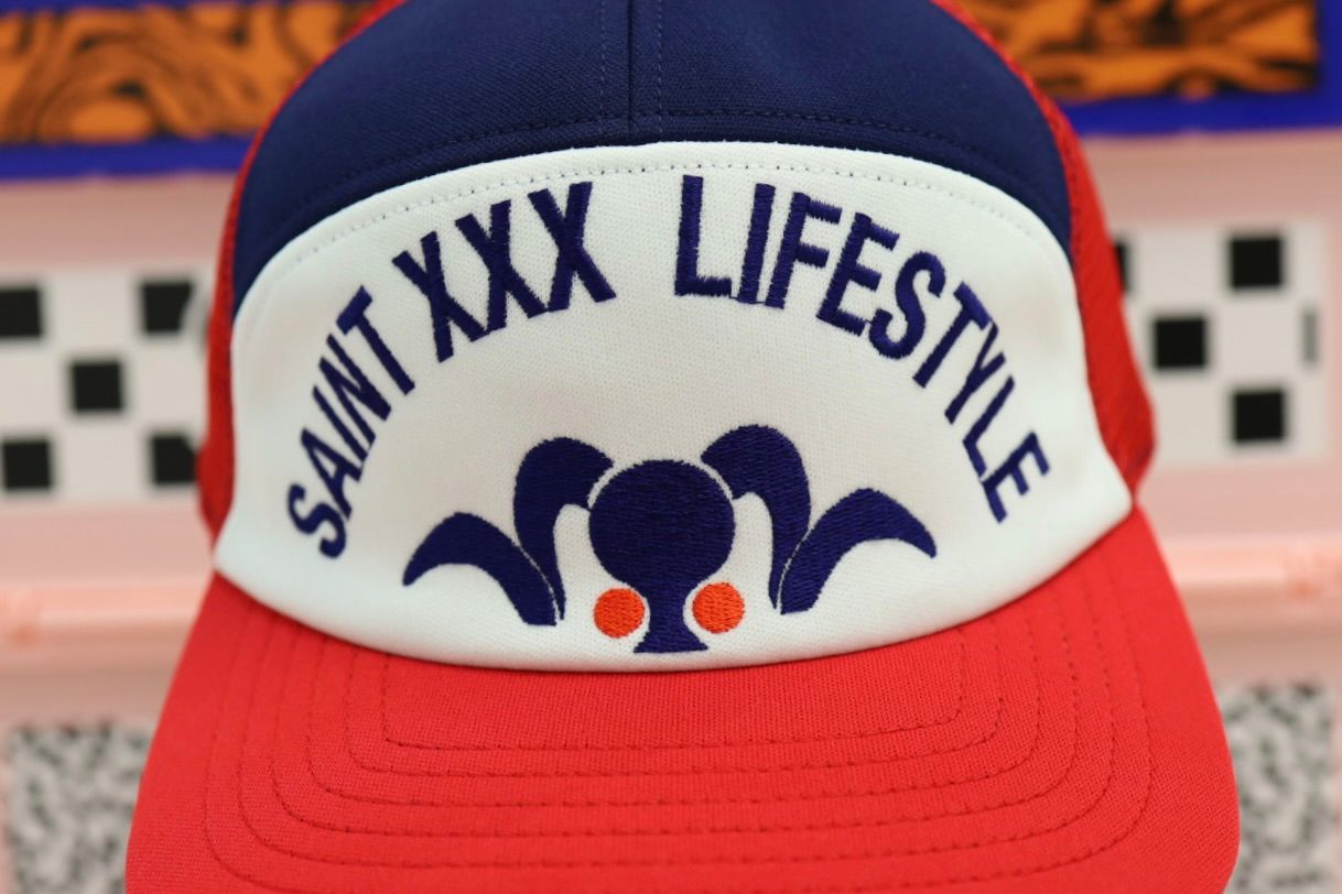 SAINT M×××××× - セントマイケル 26AW LIFE STYLE_MESH CAP(SM-MK1