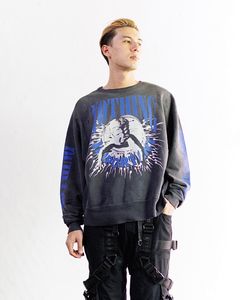 セントマイケル24AW NOTHING IMP KK_CRW SWT(SM-YS1-0000-C36)BLACK