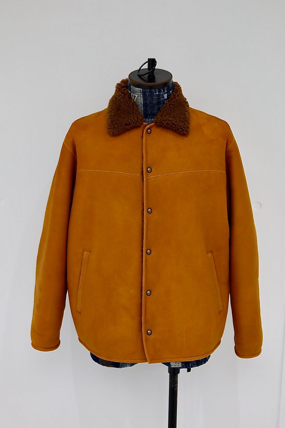 アプレッセ 2026 STYLE1 Vintage Mouton Jacket(26SAP-01-09)CAMEL☆11月29日(土)発売！