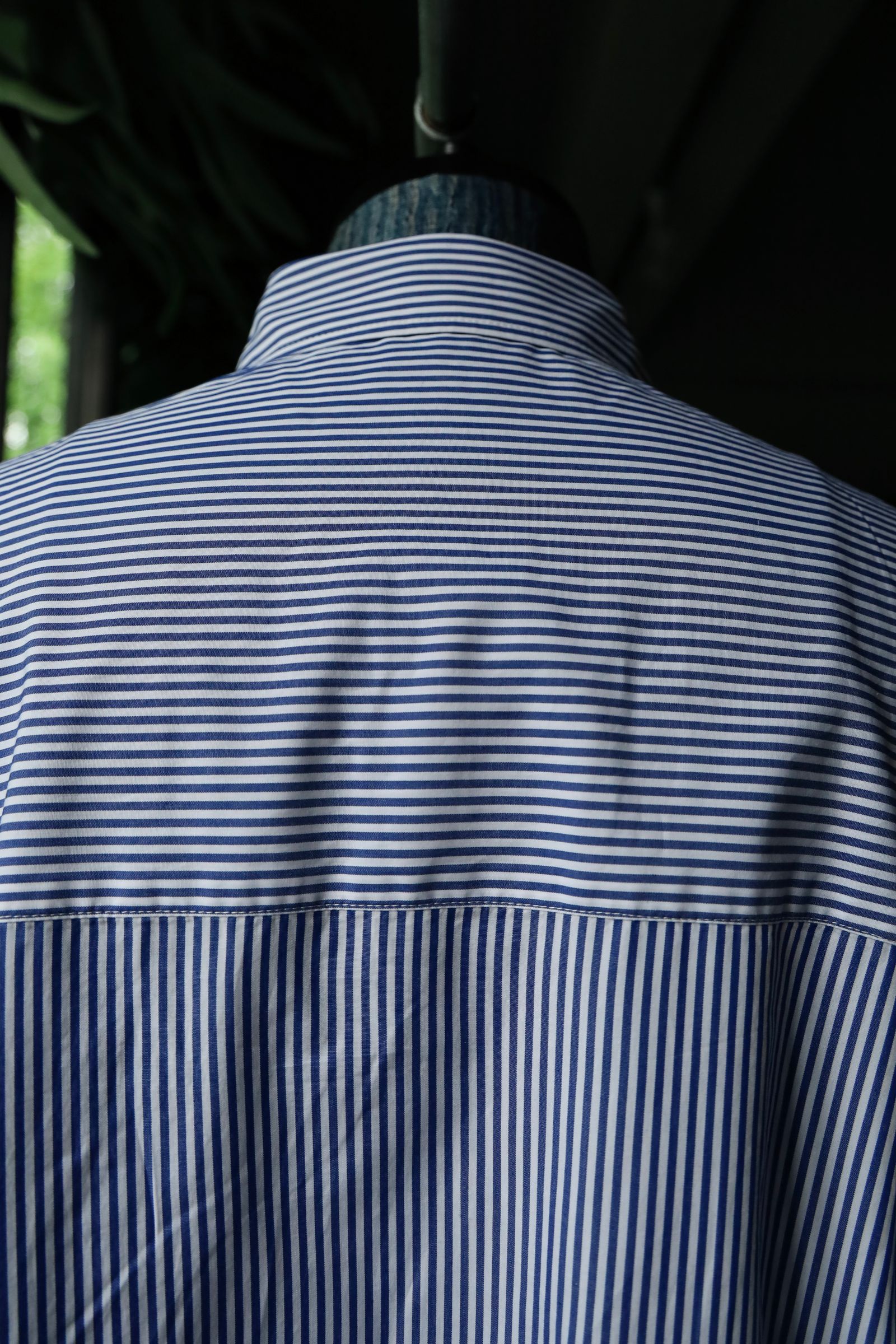 フレッシュサービス  CORPORATE UNIFORM S/S SHIRT(BLUE STRIPE)