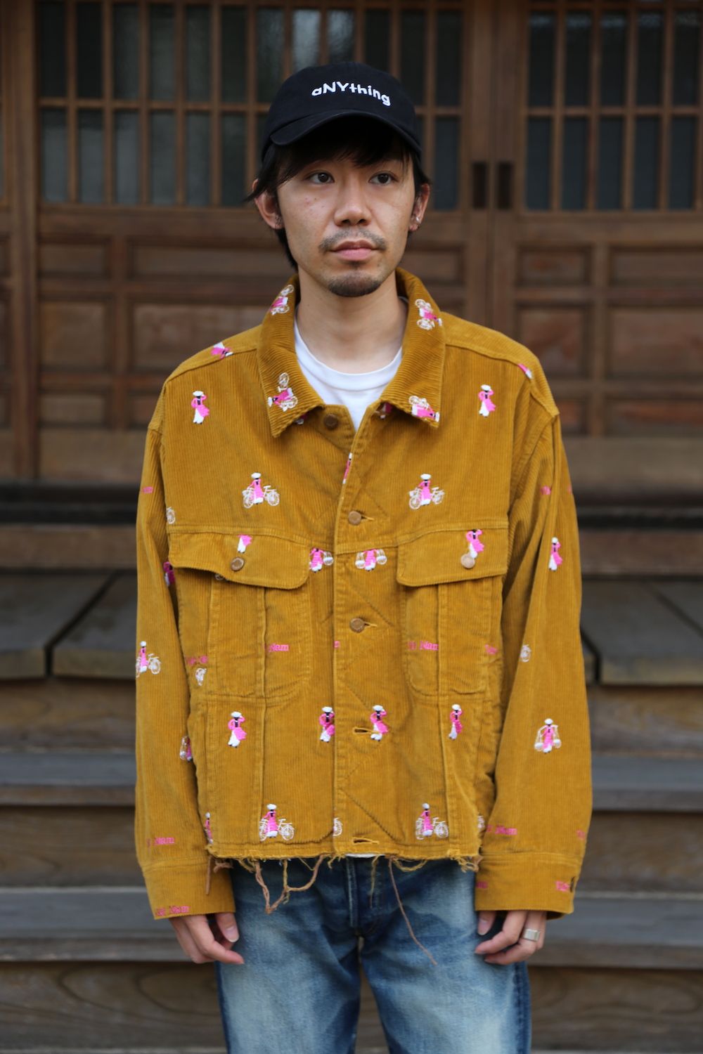 doublet VETNAM EMBROIDERY COURDUROY JACKET"YELLOW"Style.2020.9.15..