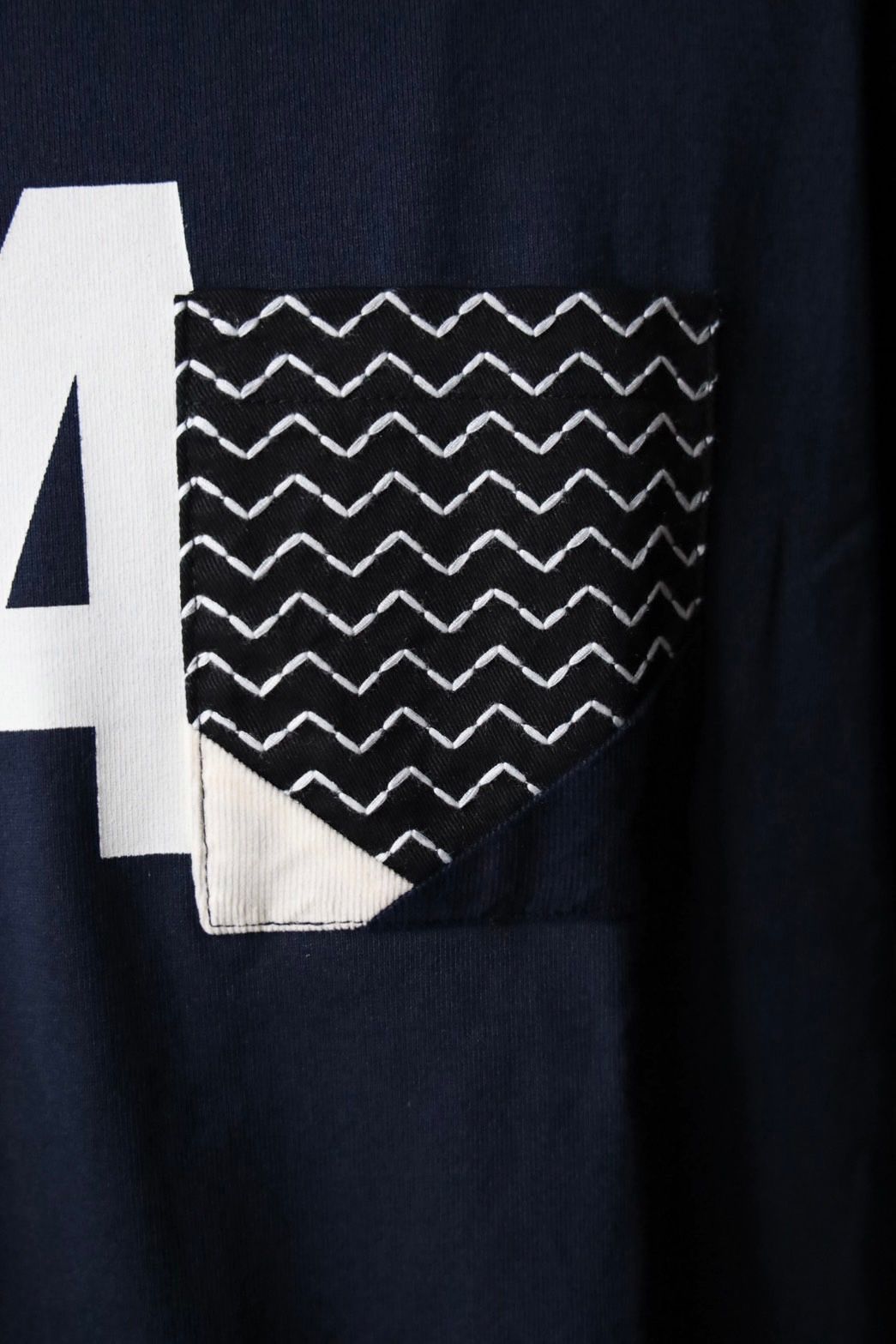 ファンダメンタル Tシャツ FDMTL×WIND AND SEA"ORIGAMI TEE"NAVY☆10月5日(土)発売！
