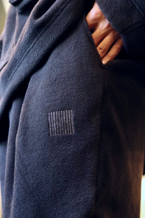 S.F.C 新作FLEECE HOODIE JACKET"BLACK"スタイル