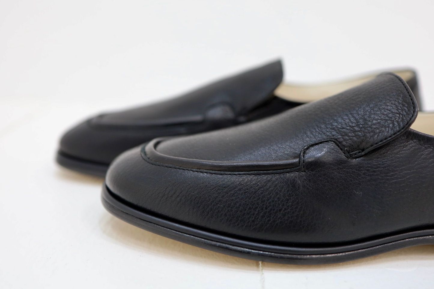 YOKE × foot the coacher The Leather Loafer(YK26SS01264A)BLACK☆3月28日(土)発売！