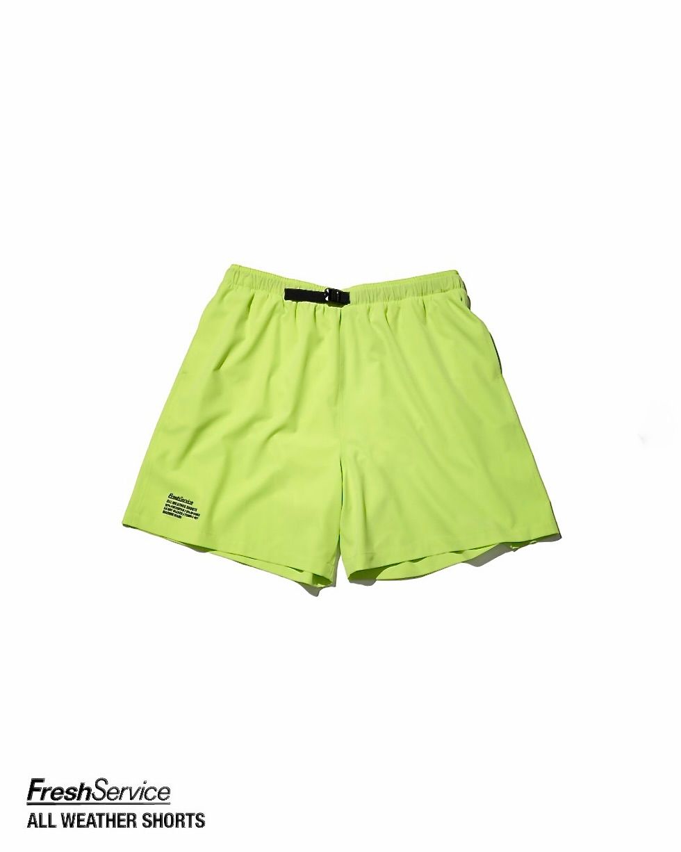 フレッシュサービス ALL WEATHER SHORTS (YELLOW)☆4月25日(土)11:00発売！