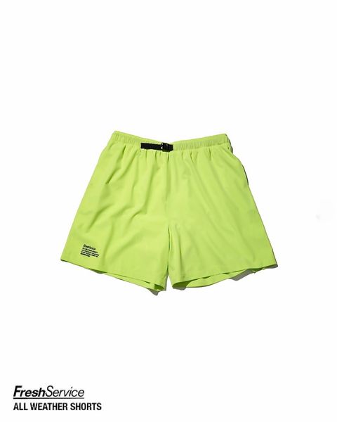 フレッシュサービス ALL WEATHER SHORTS (YELLOW)☆4月25日(土)11:00発売！
