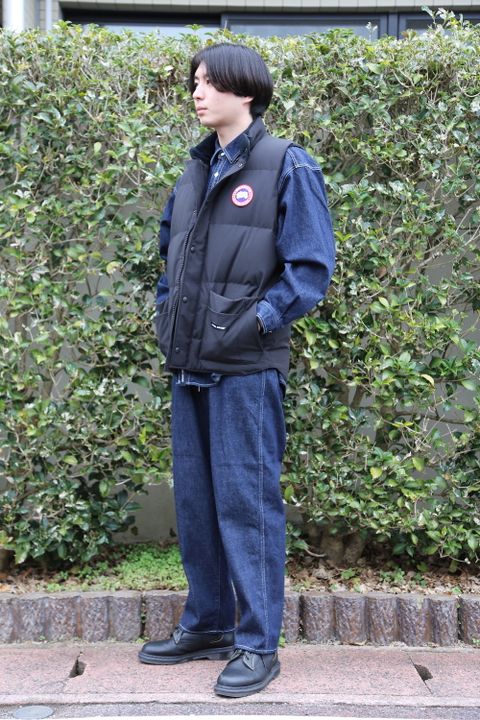 CANADA GOOSE  FREE STYLE CREW VEST"BLACK"style.2020.12.27.