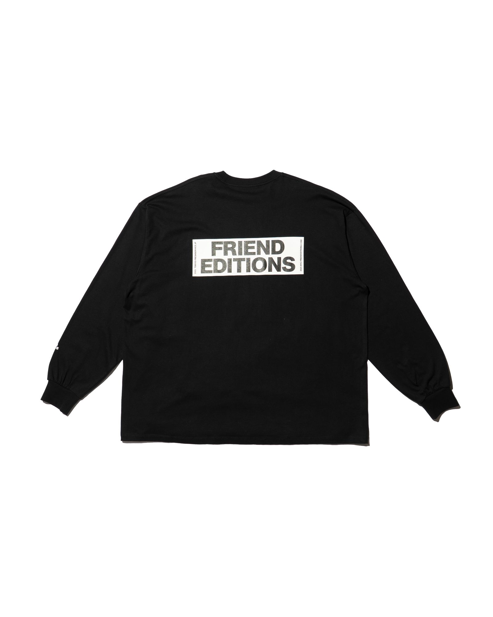 フレッシュサービス FRIEND EDITIONS CORPORATE US TEE"NYC x TYO"(FSC261-70089FE)BLACK☆3月14日(土)発売！