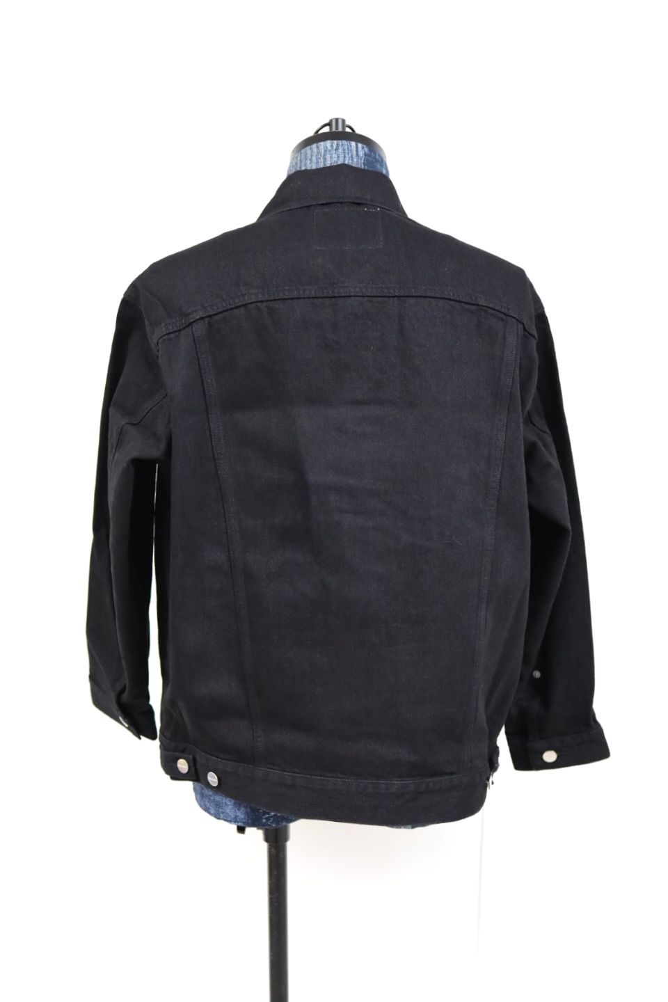 グラフペーパー Selvage Denim Trucker Jacket(GU261-20055RB)BLACK_WASHED★1月24日(土)発売！