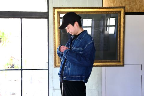 Yohji Yamamoto W-8オンスデニムジャケットスタイル.2021.1.19.