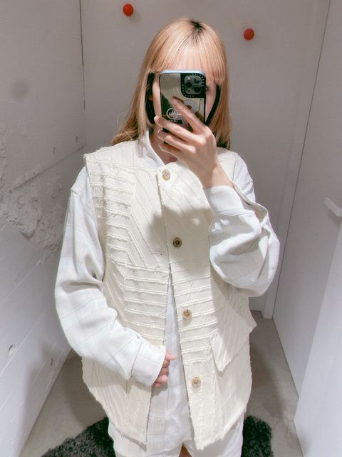 YOKE 新作BONDING OPAL WORK VEST style.2024.2.22