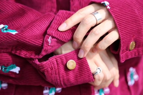 doublet VETNAM EMBROIDERY COURDUROY セットアップ"PINK"Style.2020.9.14.