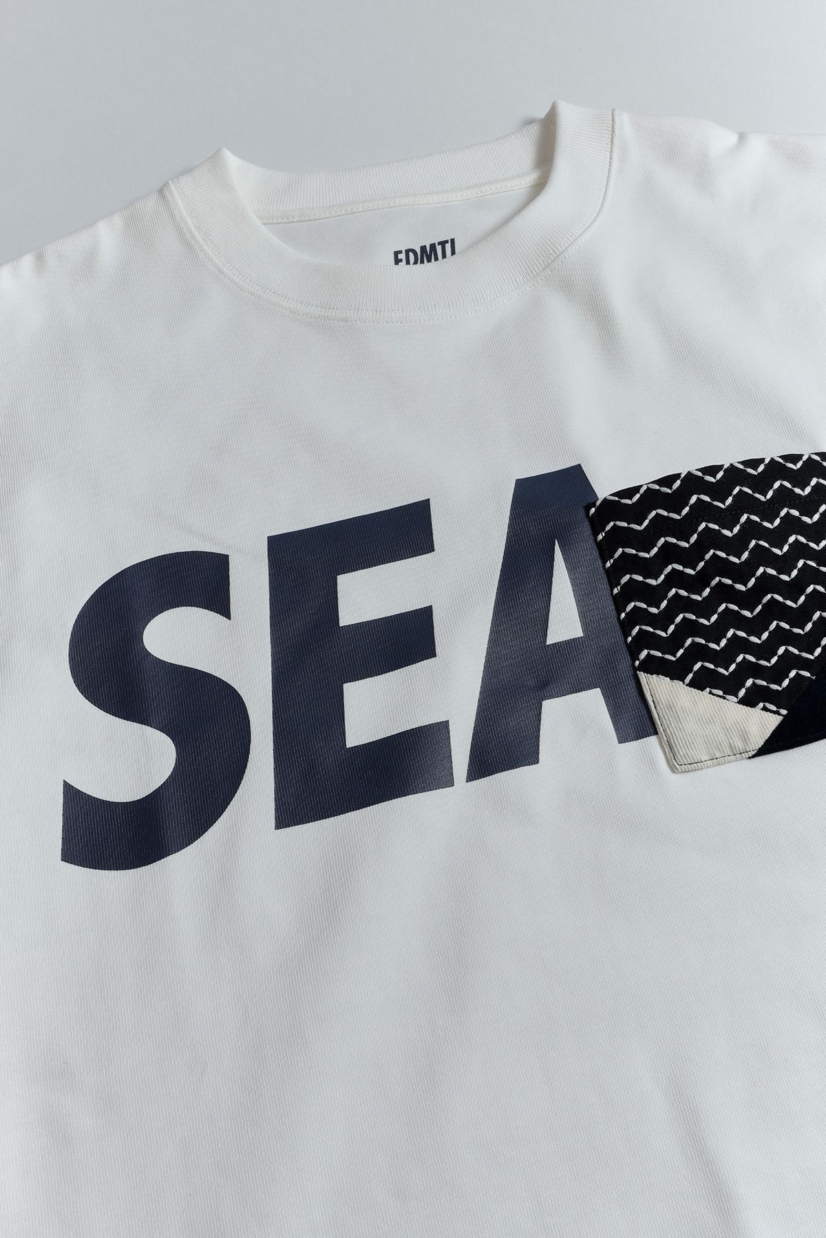 ファンダメンタル Tシャツ FDMTL×WIND AND SEA"ORIGAMI TEE"WHITE☆10月5日(土)発売！