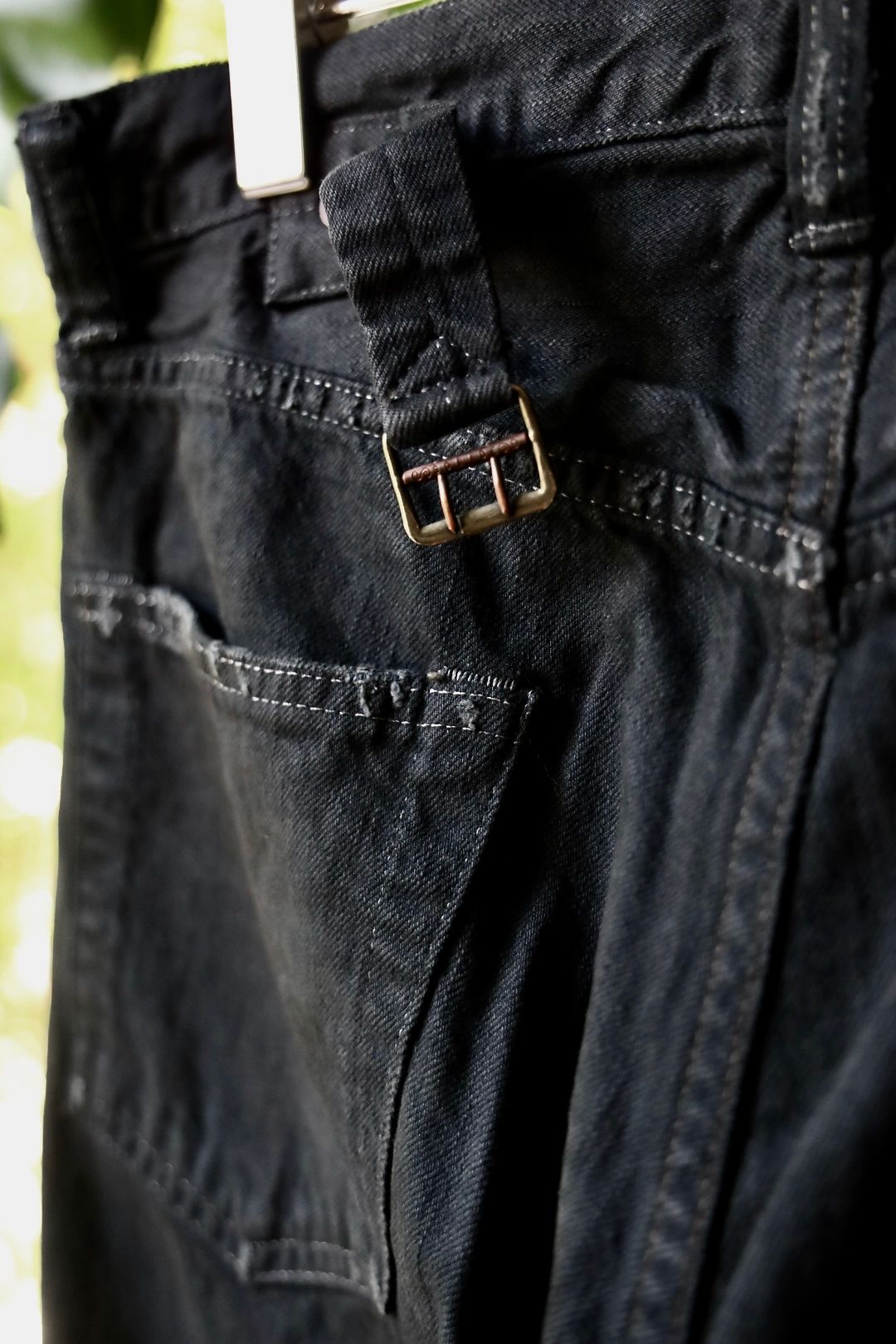 A.PRESSE - アプレッセ No.37 Washed Wide Denim Pants(24AAP-04