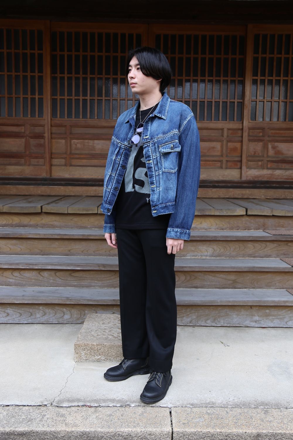 【希少】VAN jac IVYモデルスーツ チャコールグレー M ・78cm 13oz DENIM JACKET WITH HEM LAYER(S Indigo): Y's for men｜THE