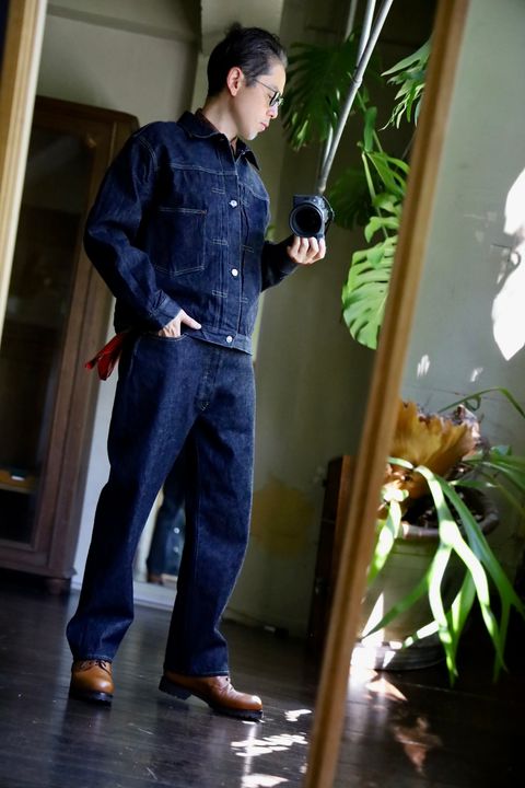 A.PRESSE 1st Type Denim Jacketスタイル