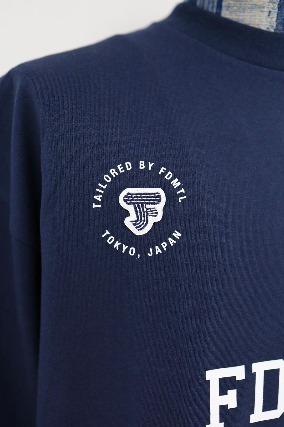 ファンダメンタル Tシャツ FDMTL PROD TEE(FA26TE13)NAVY☆新作発売！