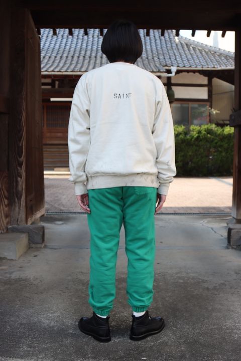 ©SAINT M×××××× SWEAT SHIRT COLLEGE style.2022.2.25 ※2月26日(土)発売