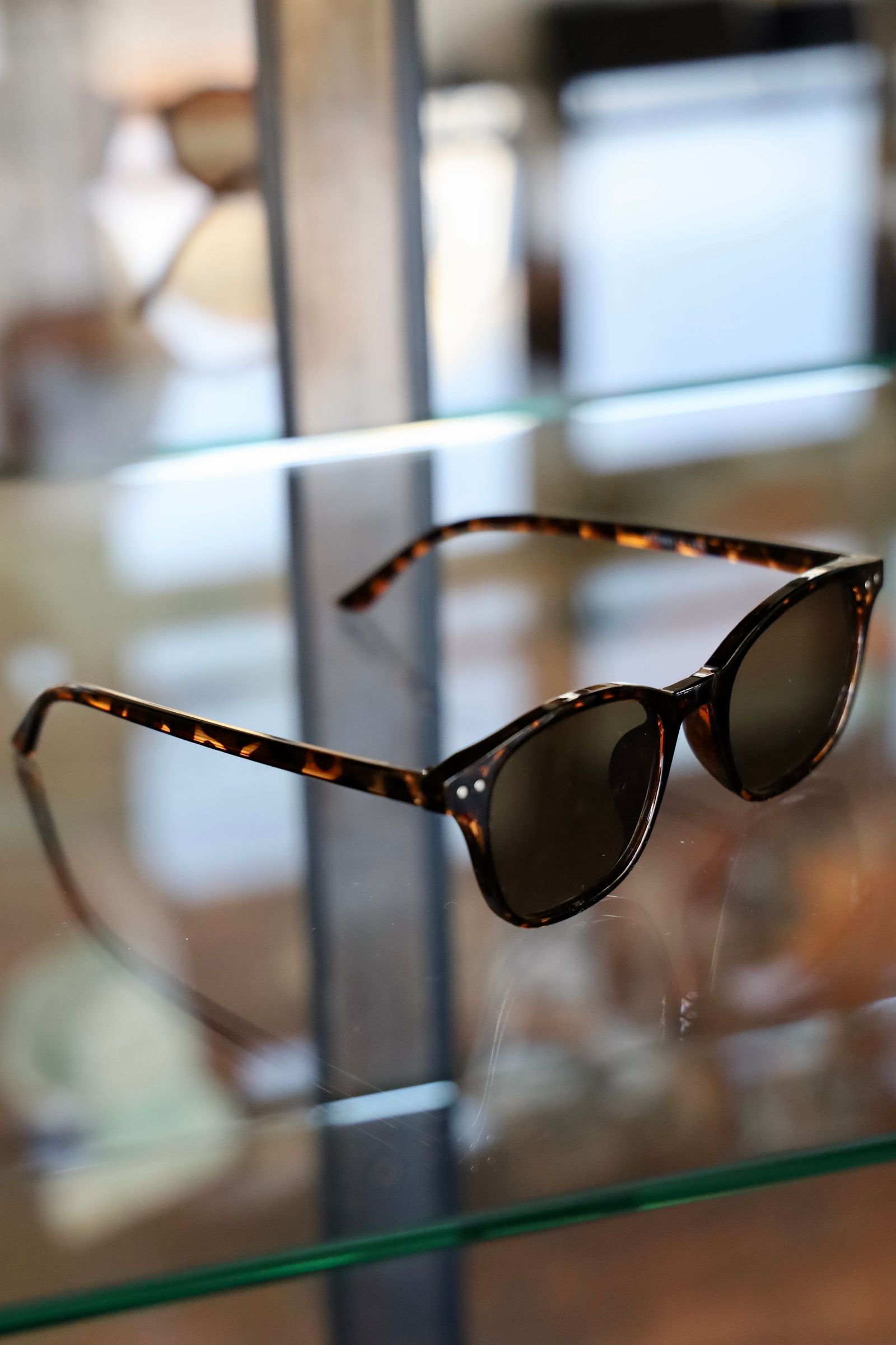 イズネスミュージックサングラス is-ness DAVID SUNGLASSES(BOSLINTON TYPE)BROWN-GRAY