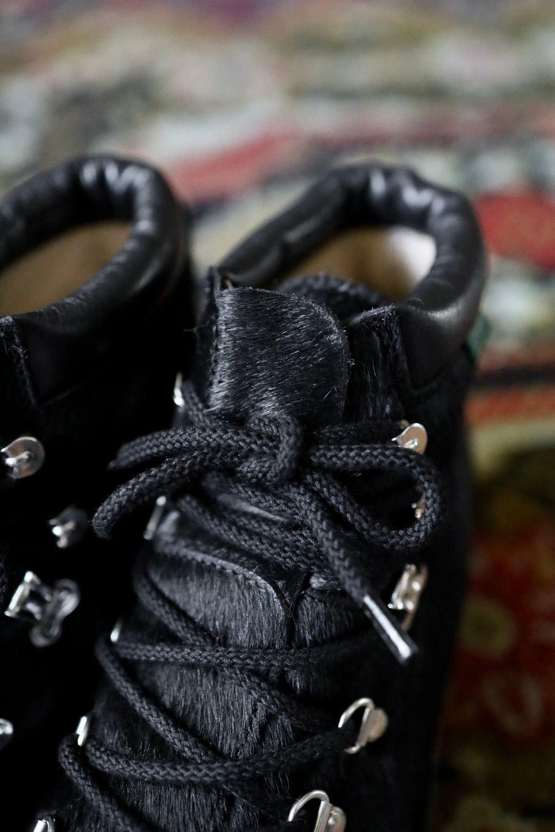 ジュンヤワタナベマン 25AW ヘアハイド PARABOOT (WP-K105-001)BLACK★新作発売!