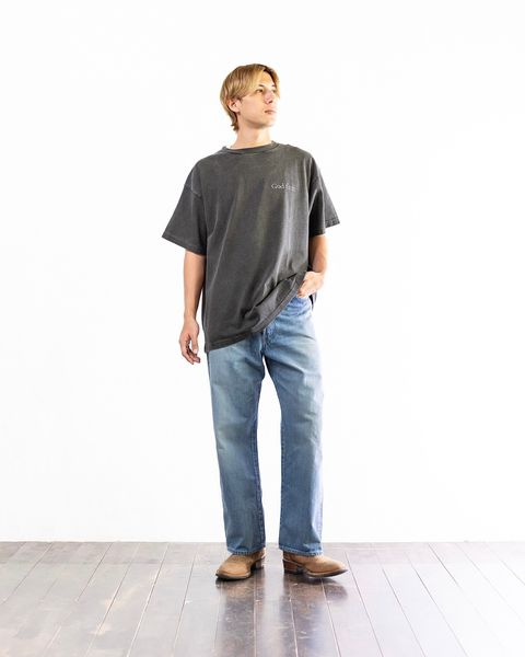 LASTMAN EMBROIDERED TEE SHIRTS "GOD FIRST"  style 8月10日(土)新作発売！